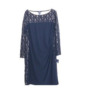 Chaps long Lind dress - NWT